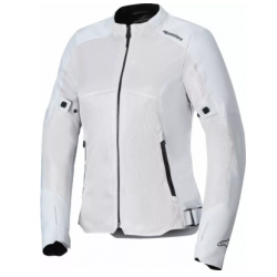 Geacă moto de vară pentru femei ALPINESTARS STELLA C-1 AIR SILVER