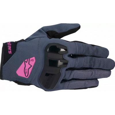 Mănuși pentru femei   ALPINESTARS STELLA CHROME ASPH BLK/PRPL