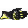 Manusi moto de piele  ALPINESTARS SP-3 BLK/FLUO YEL/WHT