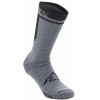 Șosete moto ALPINESTARS MERINO 24 GRAY/BLACK Șosete moto ALPINESTARS MERINO 24 GRAY/BLACK