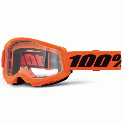 Ochelari motocross  pentru copii Strata 2 Neon Orange