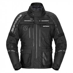 Geaca moto din textil  SPIDI HARD TRACK 3 BLACK Geaca moto din textil  SPIDI HARD TRACK 3 BLACK