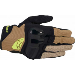 Manusi moto  ALPINESTARS CHROME V2 KHKI/BL Manusi moto  ALPINESTARS CHROME V2 KHKI/BL