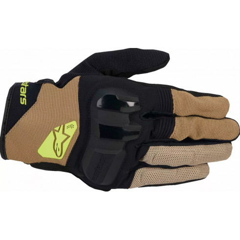 Manusi moto ALPINESTARS CHROME V2 KHKI/BL Manusi moto ALPINESTARS CHROME V2 KHKI/BL