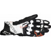 Manusi moto de piele ALPINESTARS GP+ R V3 LTHR BK/WT/RD