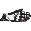 Manusi moto de piele ALPINESTARS GP+ R V3 LTHR BK/WT/RD thumb