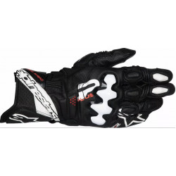 Manusi moto de piele ALPINESTARS GP+ R V3 LTHR BLK/WHT Manusi moto de piele ALPINESTARS GP+ R V3 LTHR BLK/WHT