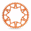 Pinion spate MOTO-MASTER REAR SPROCKET 520 45T Orange thumb