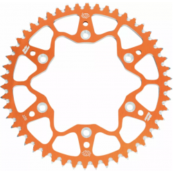 Pinion spate MOTO-MASTER REAR SPROCKET 520 45T Orange