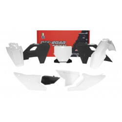 Kit plastice RACETECH HUSQVARNA FS 450 White/Black