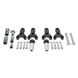 Kit de montare a apărătorilor de mâini RACETECH HP3 BMW F 700 GS ABS
