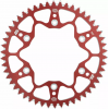 Pinion spate MOTO-MASTER REAR SPROCKET 520 47T Red Beta/Honda