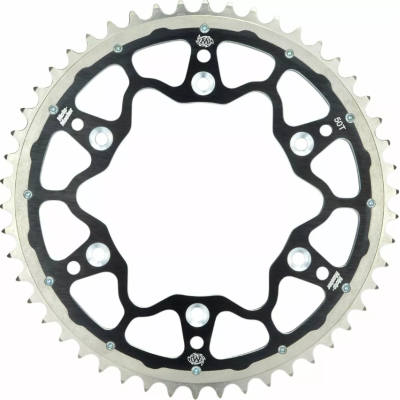 Pinion spate MOTO-MASTER REAR SPROCKET 520 48T Black Fantic/Yamaha