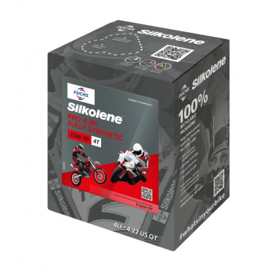 Ulei moto SILKOLENE PRO 4 15W50 - XP 4l
