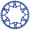 Pinion spate MOTO-MASTER REAR SPROCKET 520 51T Blue TM racing
