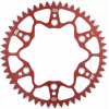 Pinion spate  MOTO-MASTER REAR SPROCKET 520 51T Red Beta/Honda