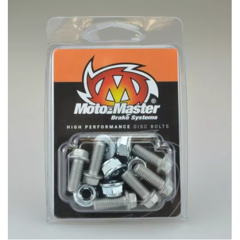 Șuruburi pentru discuri de frână MOTO-MASTER ROTOR BOLTS M6X16 HEX+NUT Șuruburi pentru discuri de frână MOTO-MASTER ROTOR BOLTS M6X16 HEX+NUT
