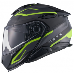 Casca NEXX X.LIFETOUR FLIP UP PRO MILE NEON GRAY