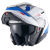 Casca  NEXX X.LIFETOUR FLIP UP  GLOBE WHITE BLUE thumb