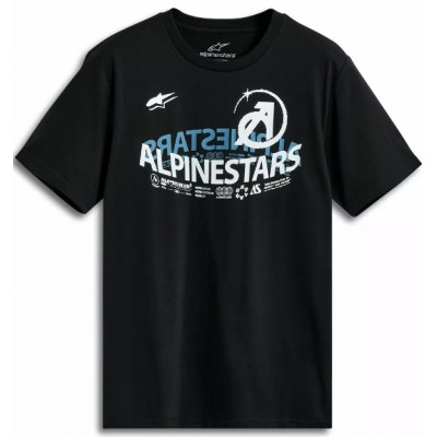 Tricou ALPINESTARS CSF SEMICIRCLE BLACK