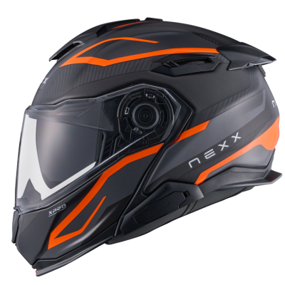 Casca  NEXX X.LIFETOUR FLIP UP PRO MILE ORANGE GRAY