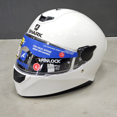 Casca SHARK D-SKWAL 2 BLANK WHITE AZUR ZH16708356 Casca SHARK D-SKWAL 2 BLANK WHITE AZUR ZH16708356