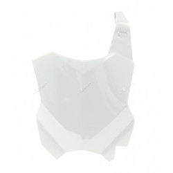 Placă față RACETECH Kawasaki KX-F450 White Placă față RACETECH Kawasaki KX-F450 White