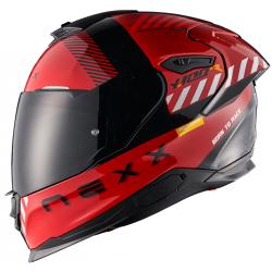 Casca NEXX Y100R FADE RED BLACK