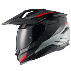Cască Advencer NEXX  Y.TRAVL QUEST BLACK RED 