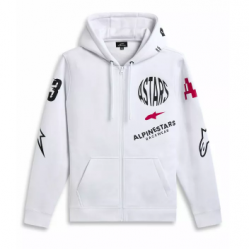 Hanorac moto ALPINESTARS VARIEGATE WHITE Hanorac moto ALPINESTARS VARIEGATE WHITE