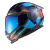 Casca NEXX X.WST3 FLUENCE BLUE RED thumb