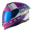 Casca  NEXX Y100R FADE PURPLE WHITE thumb