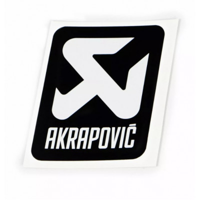 Stiker AKRAPOVIC VERT 75 P-VST17AL