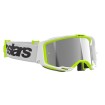 Ochelari motocross   ALPINESTARS VISION 8 WORDMARK WHITE YLLW FLUO Mirror SILVER thumb