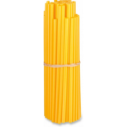 Kit de protecții pentru spițe MOOSE RACING SPOKE SKIN MOOSE YELLOW