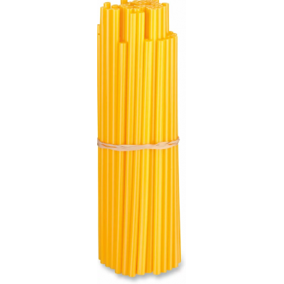 Kit de protecții pentru spițe MOOSE RACING SPOKE SKIN MOOSE YELLOW