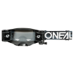 Ochelari motocross O`NEAL B-33 ROLL OFF ICTUS BLACK/WHITE - CLEAR thumb