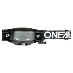 Ochelari Motocross O`NEAL B-33 ROLL OFF ICTUS BLACK/WHITE - CLEAR Ochelari Motocross O`NEAL B-33 ROLL OFF ICTUS BLACK/WHITE - CLEAR