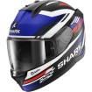 Casca moto SHARK D-SKWAL 3 FIRSTLAP MAT BK/BL/WH thumb
