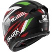 Casca moto SHARK D-SKWAL 3 FIRSTLAP MAT BK/GR/RD Casca moto SHARK D-SKWAL 3 FIRSTLAP MAT BK/GR/RD thumb