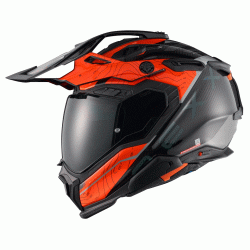 Cască aventurier NEXX X.WED3 FURKA ORANGE/GREY