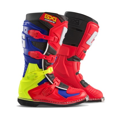 Cizme motocross  GAERNE GX1 RED MULTI