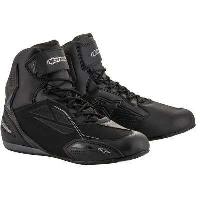 Cizme moto pentru dame  ALPINESTARS Stella Faster-3 Drystar® BLACK/SILVER