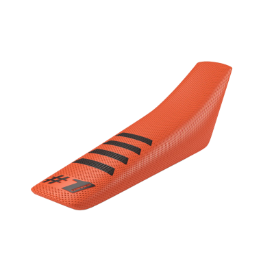 Husă universală pentru sa ONEGRIPPER RIBBED Orange/Black