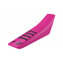Husă universală pentru scaun ONEGRIPPER RIBBED Pink/Black