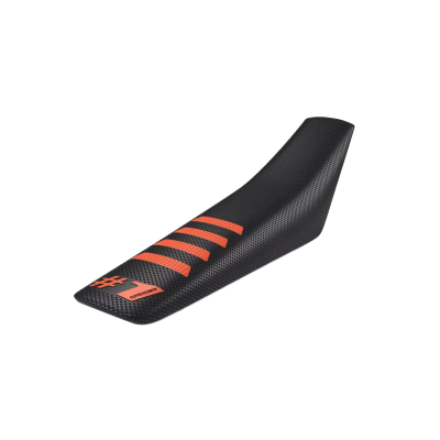 Husă universală pentru sa ONEGRIPPER RIBBED Black/Orange Husă universală pentru sa ONEGRIPPER RIBBED Black/Orange