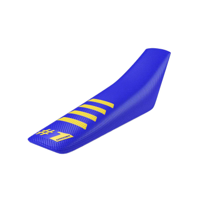 Husă universală pentru sa ONEGRIPPER RIBBED Blue/Yellow Husă universală pentru sa ONEGRIPPER RIBBED Blue/Yellow