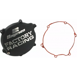 Capac pentru ambreiaj BOYESEN FACTORY CLUTCH COVER KX125 Black