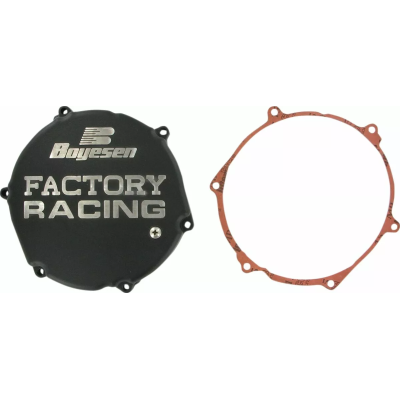 Capac pentru ambreiaj BOYESEN FACTORY CLUTCH CVR KX250 Black