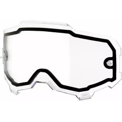 Placa  pentru ochelari 100% Armega - dublu transparent
